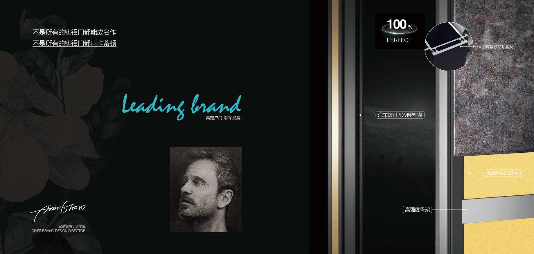 不是所有的铸铝门都能成名作，不是所有的铸铝门都叫卡蒂顿